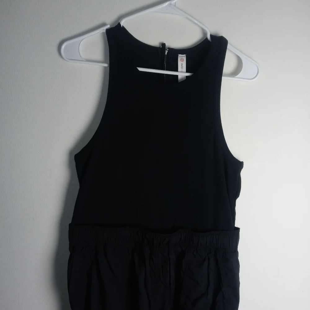 Anthropologie Daily Practice Messa Sleeveless Jumpsuit Size LP - Picture 2 of 15